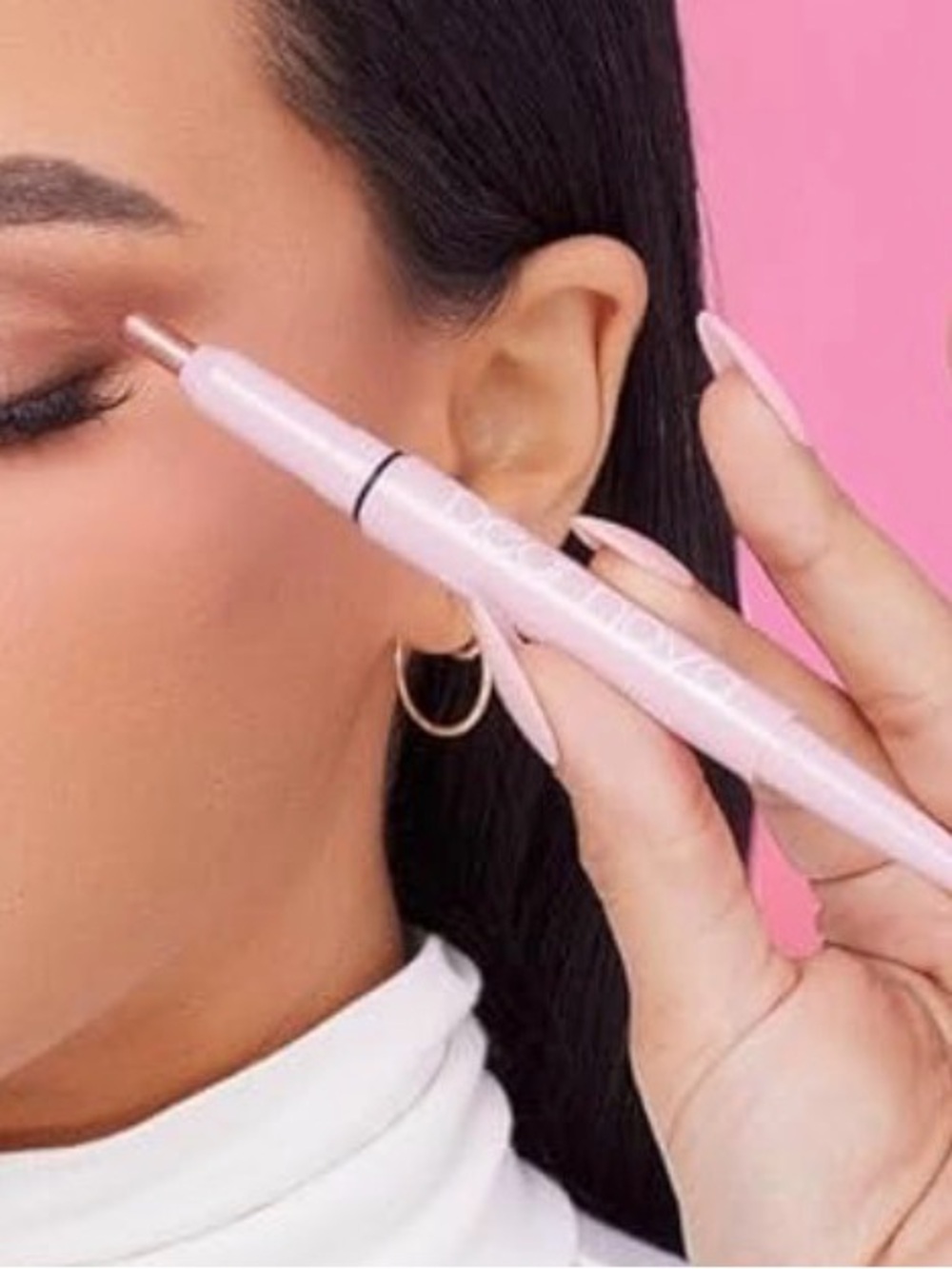 Pear Nova Eye Duo Stick Shadow & Liner Shimmer Shadow Eyeliner Rose Quartz new!